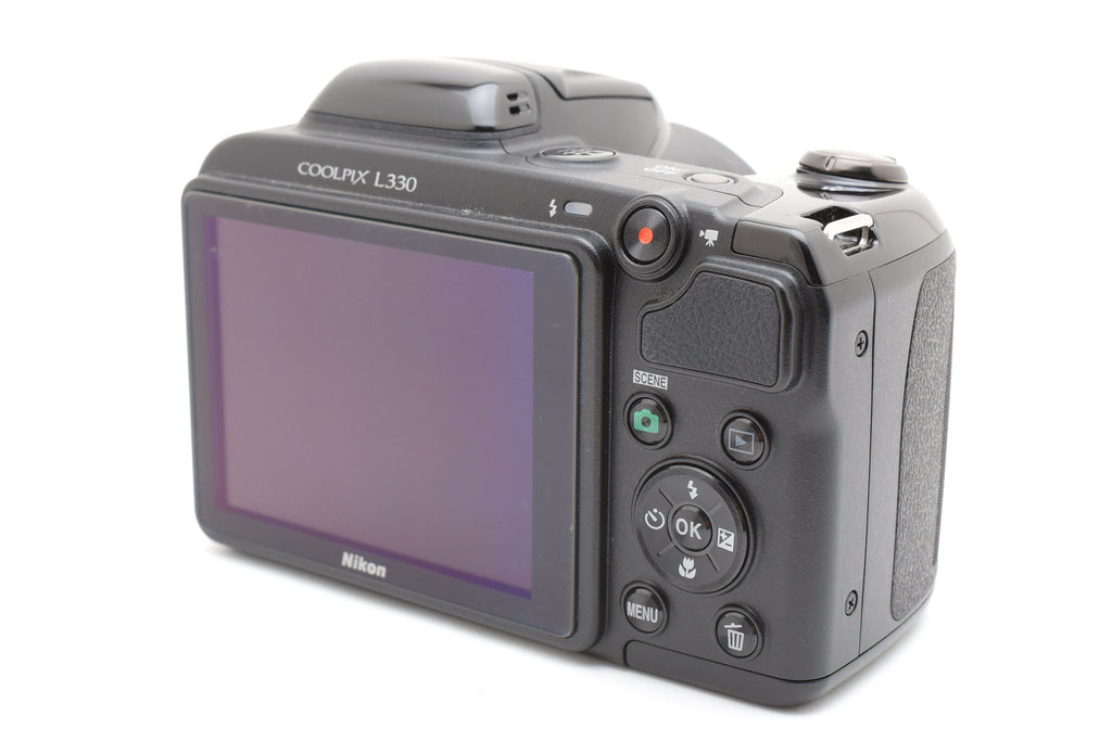 ★美品★ ニコン NIKON COOLPIX L330 ブラック デジタルカメラ 希少 ★ L33#7881