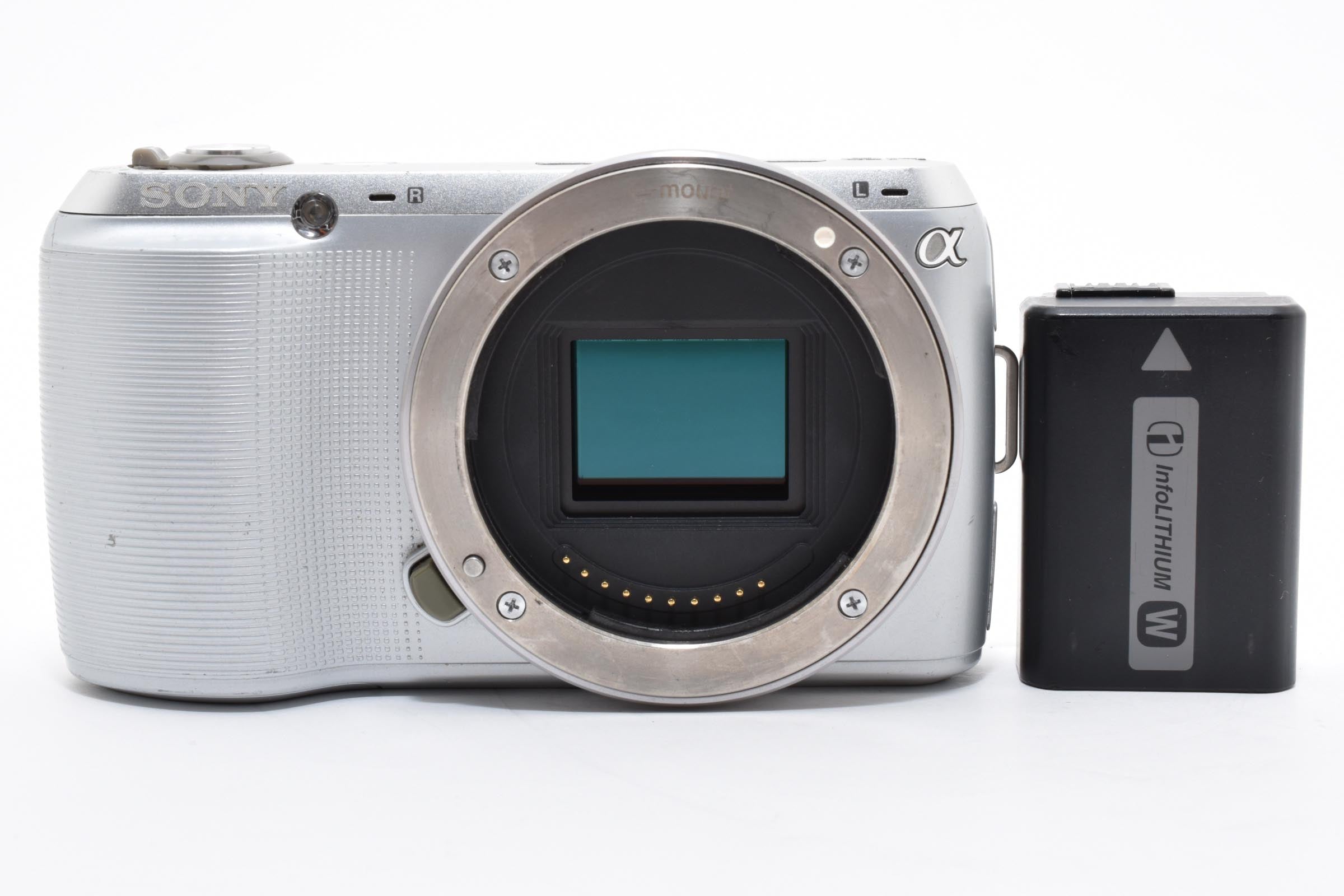 ★良品★ ソニー SONY NEX-C3 シルバー ショット数26,496回 ミラーレス一眼カメラ ★ L33#8024