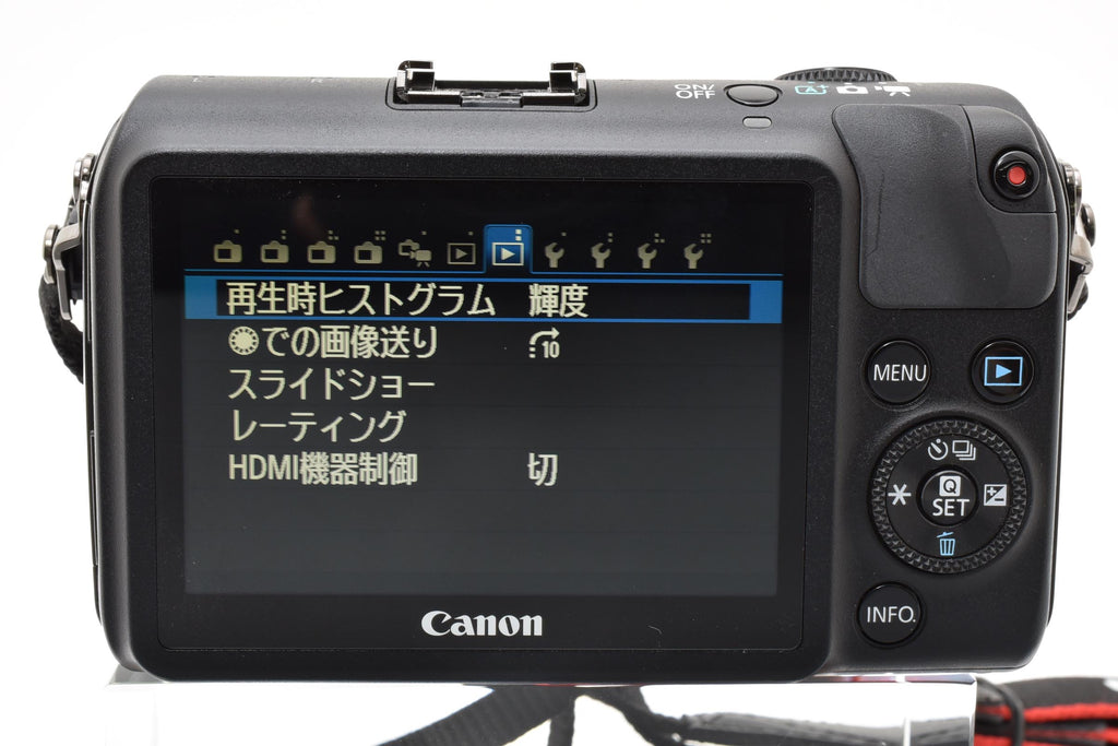★美品★ キヤノン CANON EOS M ブラック 18-55MM 90EXストロボ付き ミラーレス一眼 ★ #8322