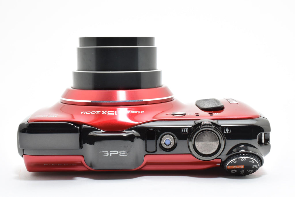 ★美品★ フジフイルム FUJIFILM FINEPIX F550EXR RED デジタルカメラ 【1600万画素】 ★ #8508