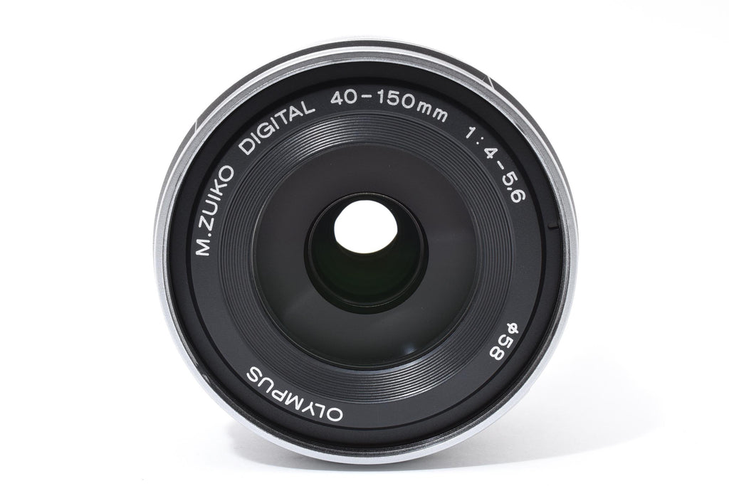★良品★ オリンパス Olympus M.ZUIKO DIGITAL ED 40-150MM F4-5.6 シルバー 交換レンズ ★ #8361