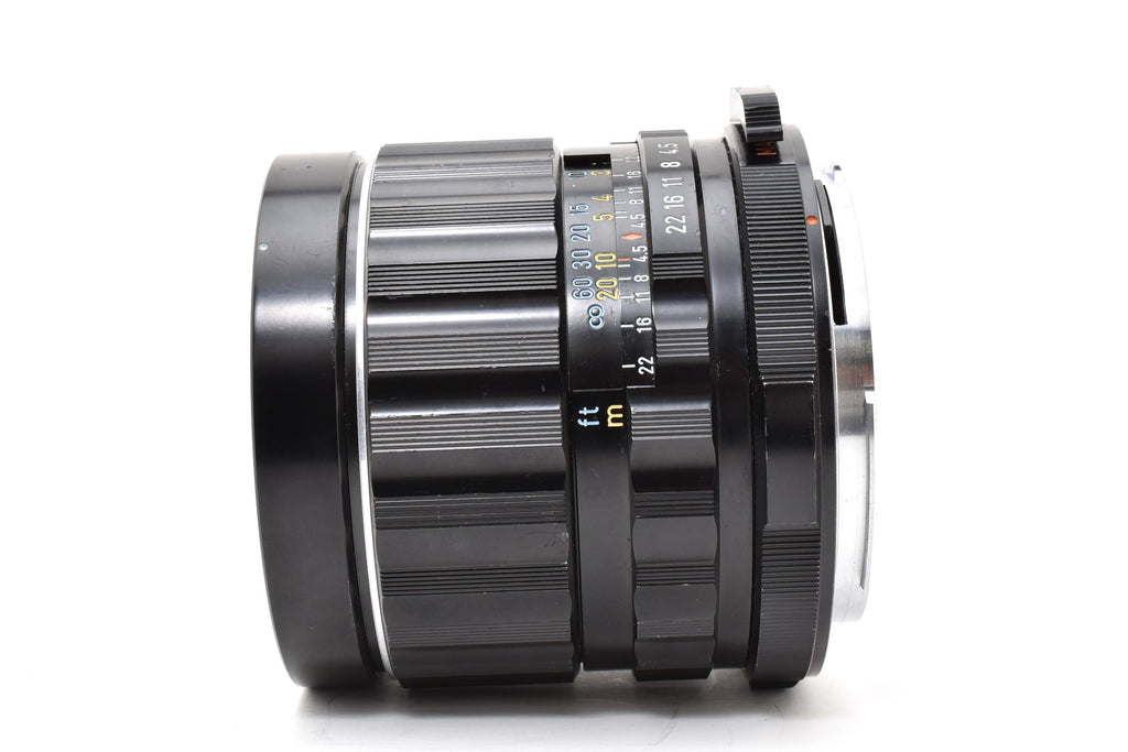 ★美品★ ペンタックス PENTAX SUPER-MULTI-COATED TAKUMAR 75mm F4.5 6×7 フィルター付き ★ L99#8040
