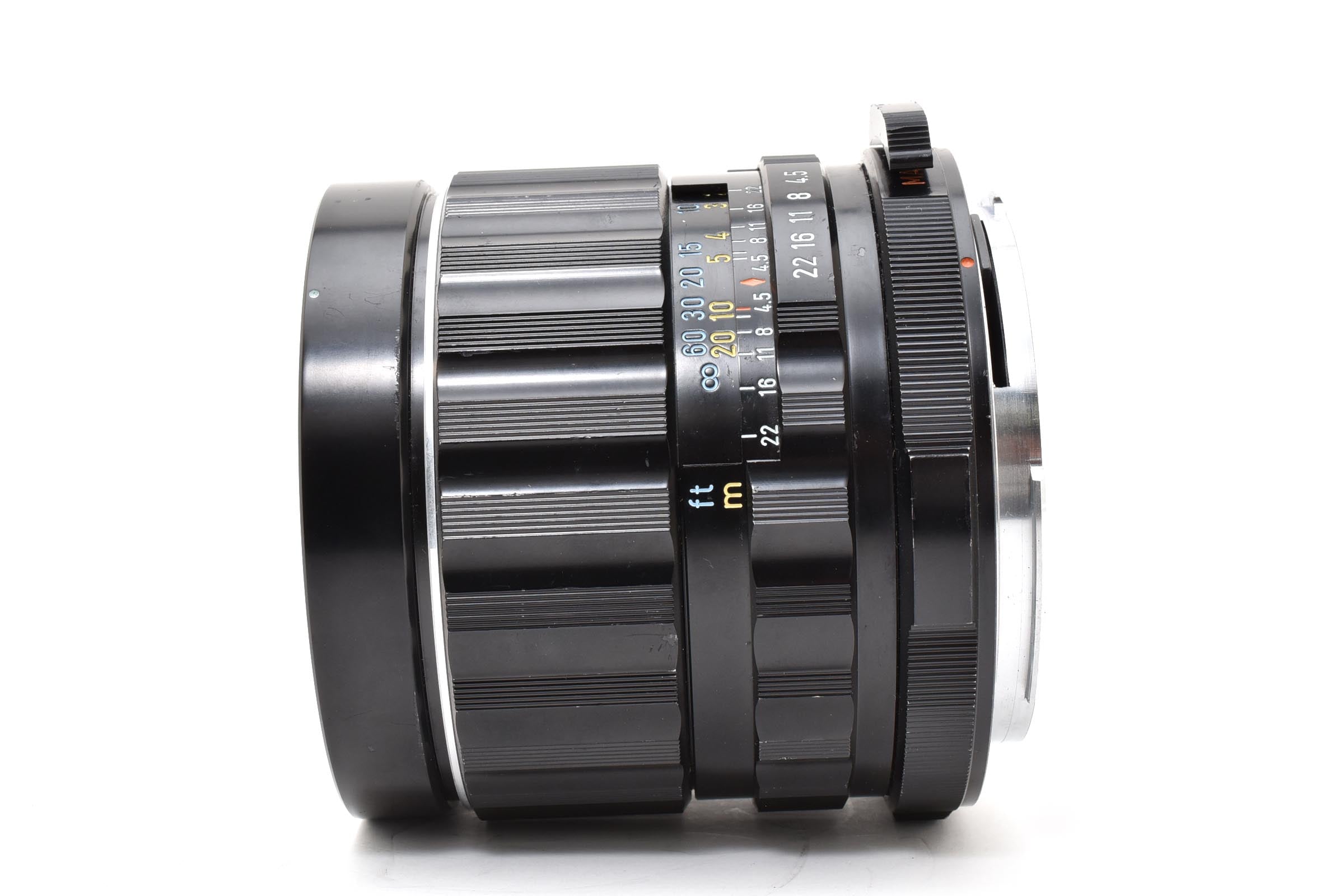 ★美品★ ペンタックス PENTAX SUPER-MULTI-COATED TAKUMAR 75mm F4.5 6×7 フィルター付き ★ L99#8040