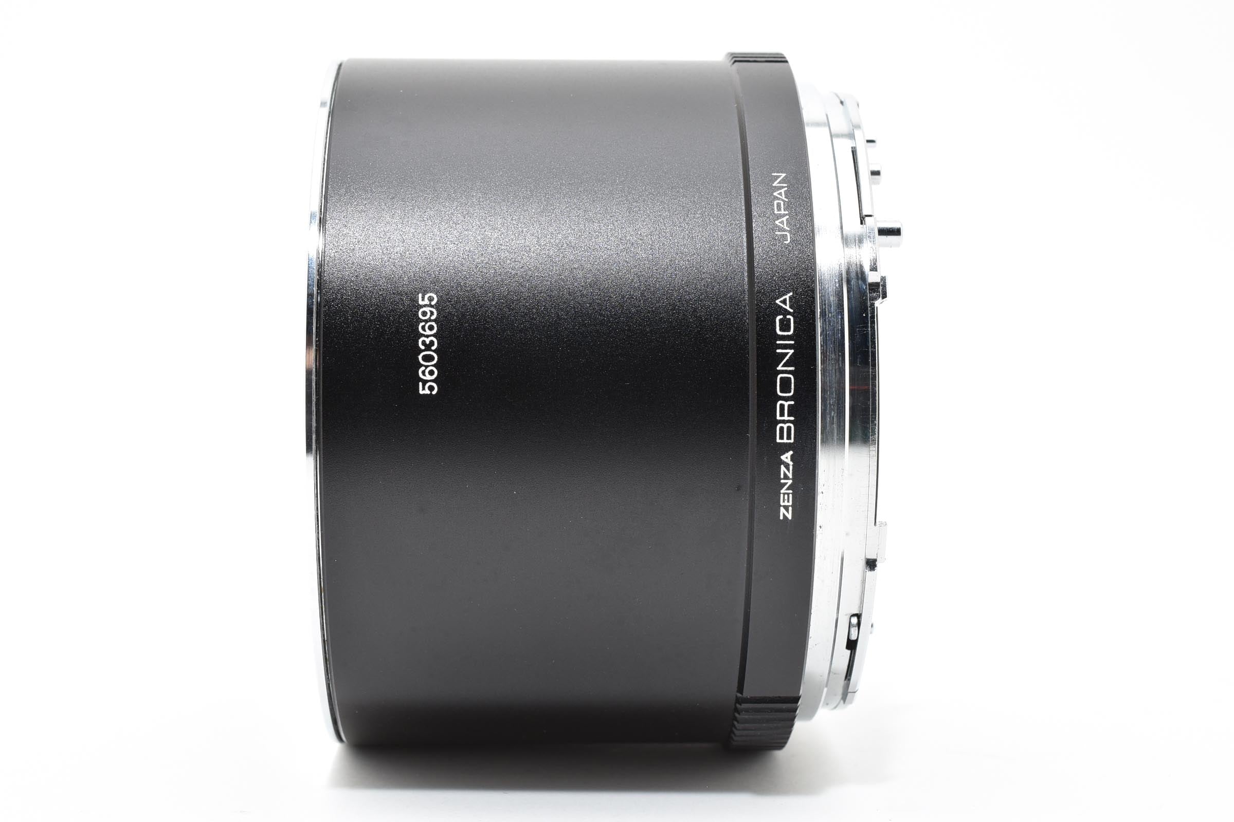 ★美品★ ゼンザブロニカ ZENZABRONICA TELE-CONVERTER E 2X ブラック テレコンバーター ★ L80#7660