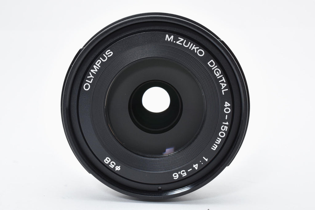 ★美品★ オリンパス OLYMPUS M.ZUIKO DIGITAL 40-150MM F4-5.6 ED MSC シルバー 望遠ズームレンズ ★ L27#7765
