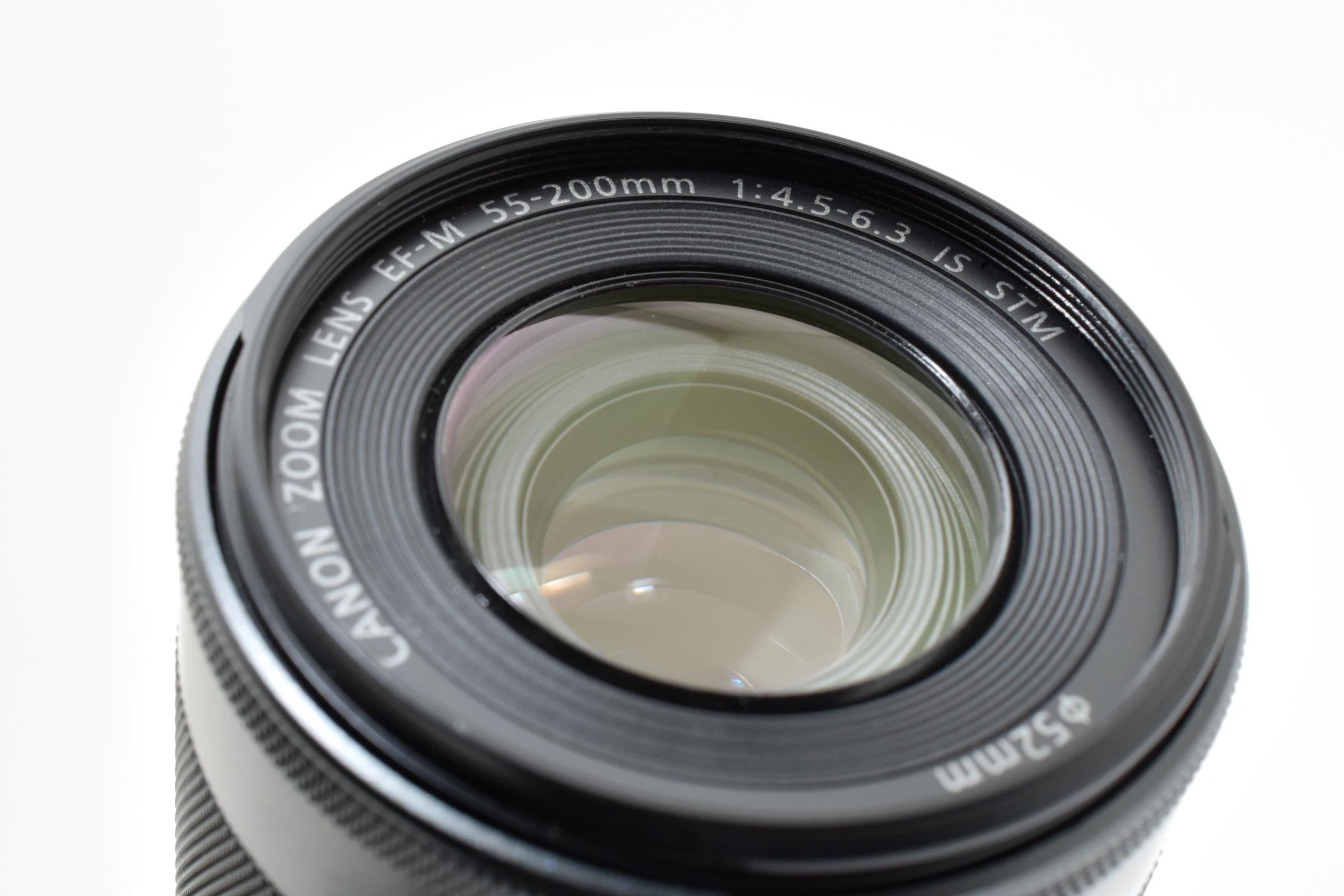 ★ジャンク★ キヤノン CANON EF-M 55-200mm F4.5-6.3 IS STM デジタルレンズ ★ #8507
