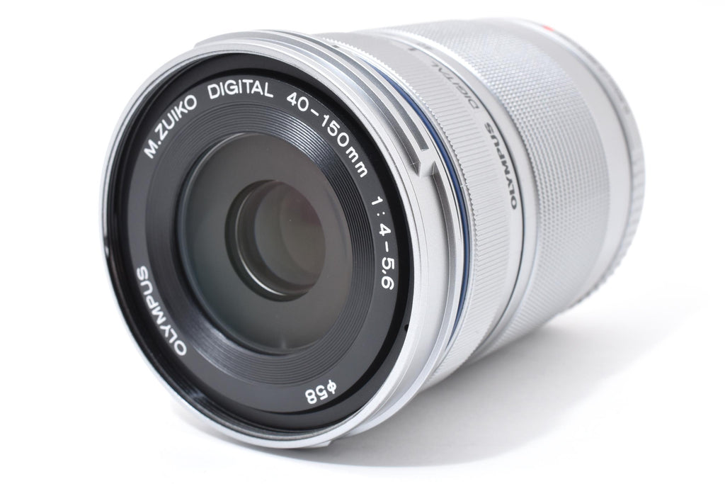 ★良品★ オリンパス Olympus M.ZUIKO DIGITAL ED 40-150MM F4-5.6 シルバー 交換レンズ ★ #8361