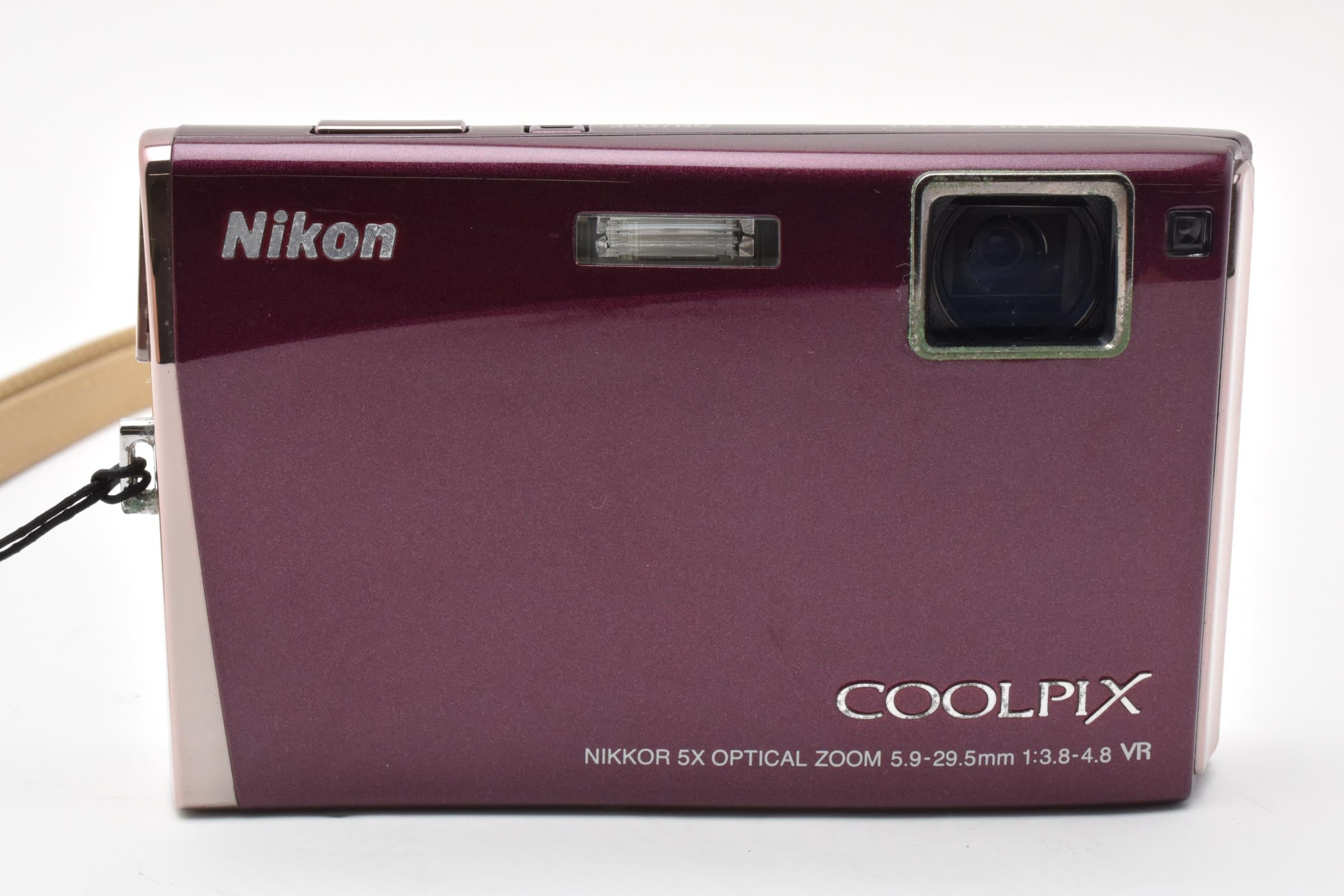 ★良品★ ニコン Nikon COOLPIX S60 コンパクトデジタルカメラ ★ L25#8249