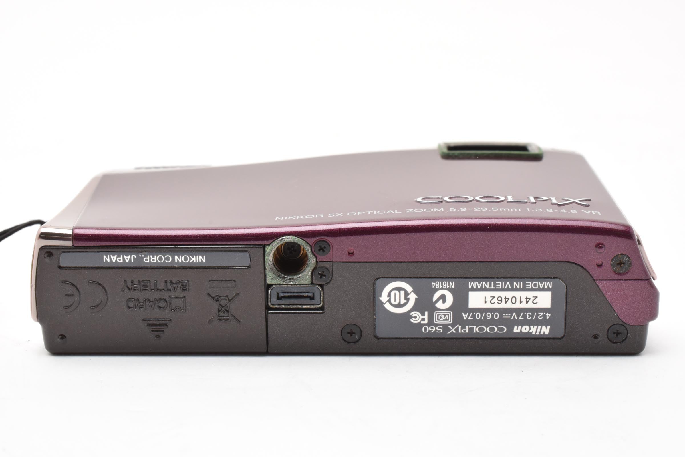 ★良品★ ニコン Nikon COOLPIX S60 コンパクトデジタルカメラ ★ L25#8249