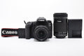★美品ショット数12088回★ キヤノン Canon EOS 9000D ダブルズームキット 18-55ｍｍ 55-250mm ★ L52#8085