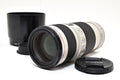 ★良品★ キヤノン Canon EF70-200MM F4L IS USM ホワイト 望遠ズームレンズ ★ L49#7915