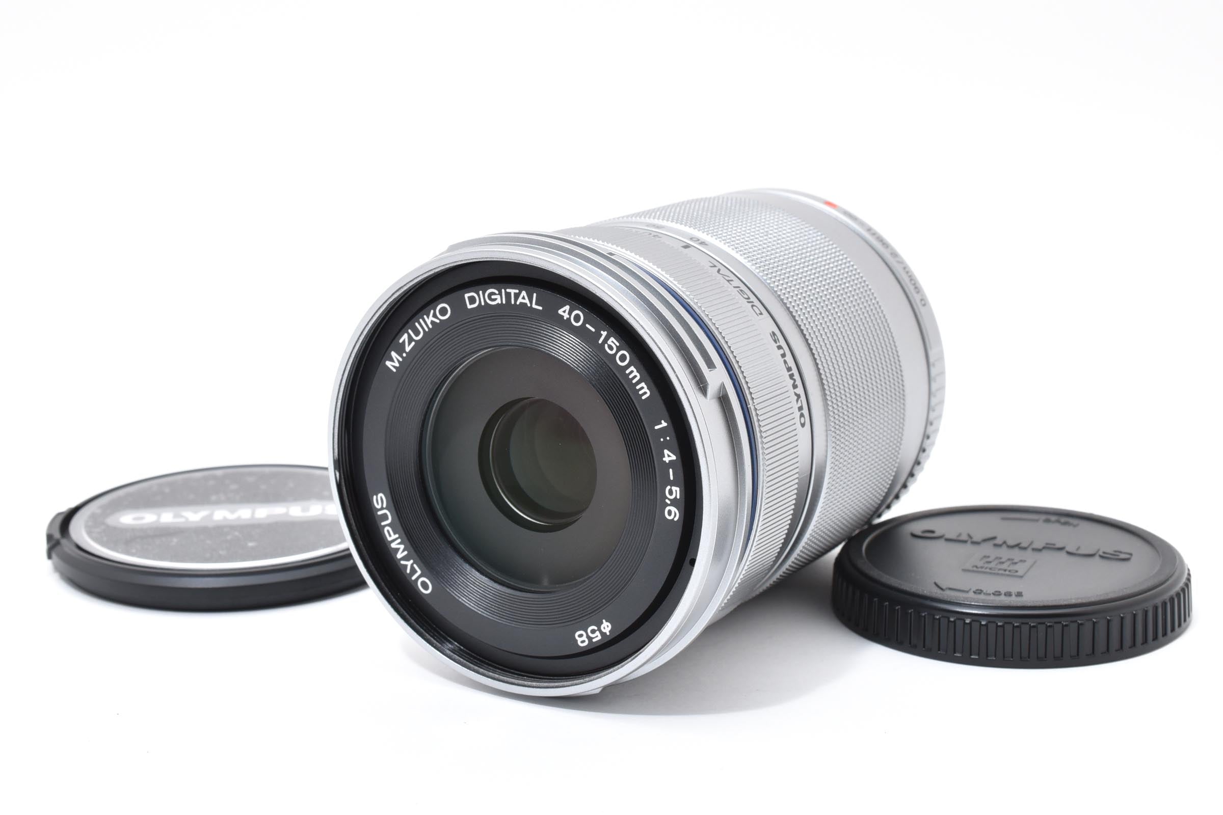 ★良品★ オリンパス Olympus M.ZUIKO DIGITAL ED 40-150MM F4-5.6 シルバー 交換レンズ ★ #8361