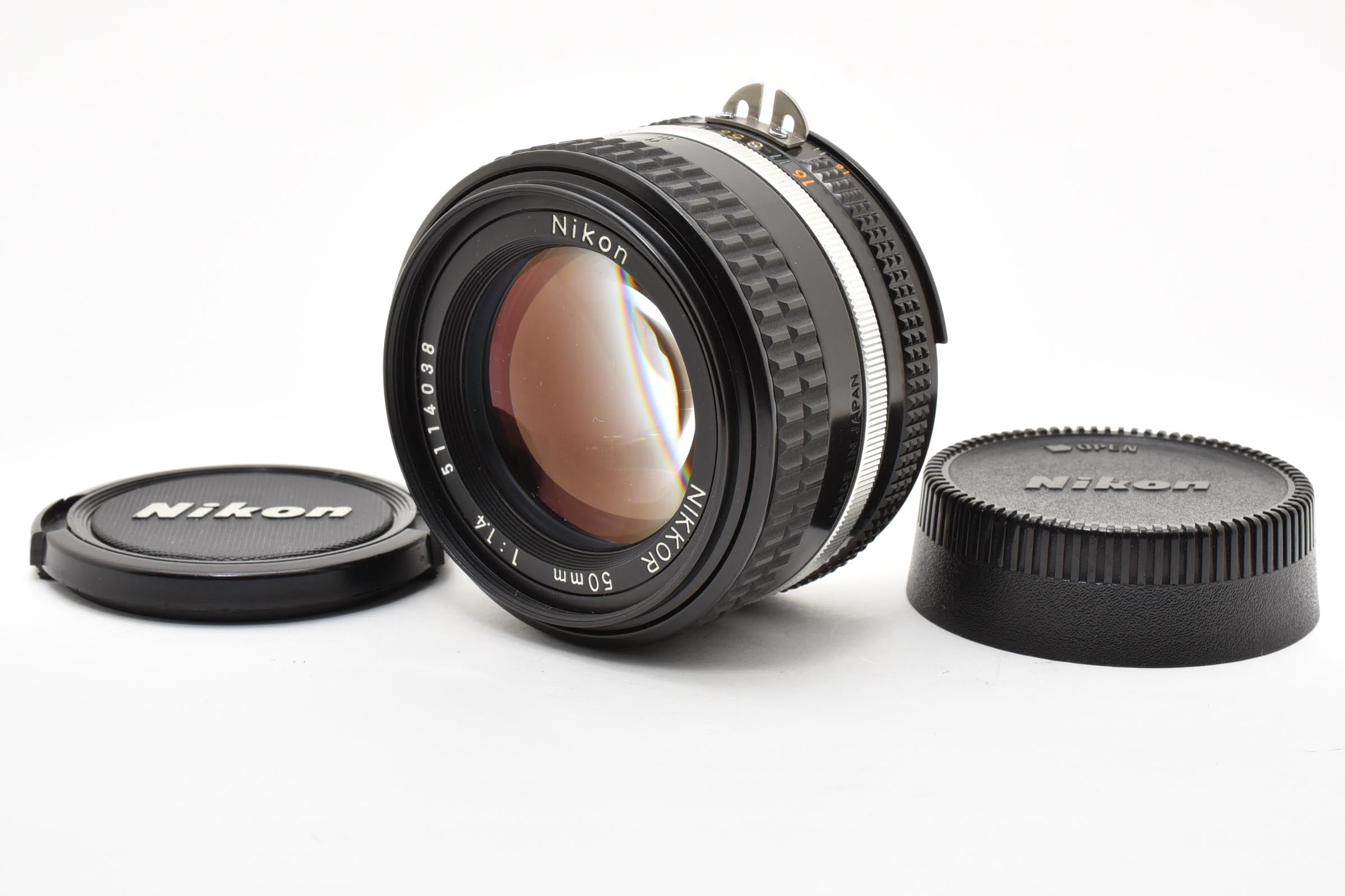 ★美品★ ニコン Nikon AI-S 50MM F1.4 レンズ ★ #8619
