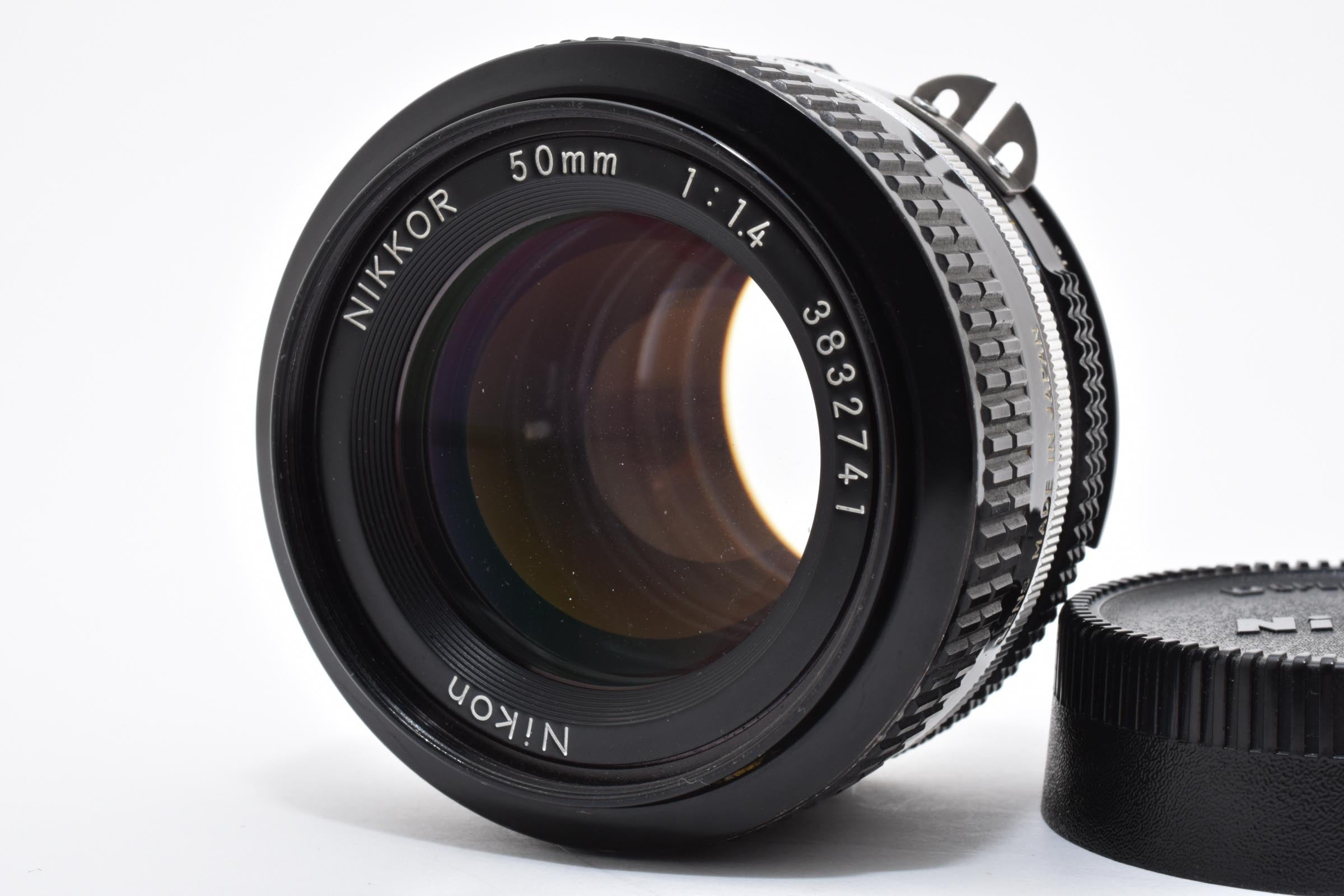★美品★ ニコン NIKON NEW NIKKOR 50MM F1.4 AI改 ブラック 単焦点レンズ ★ L44#8029