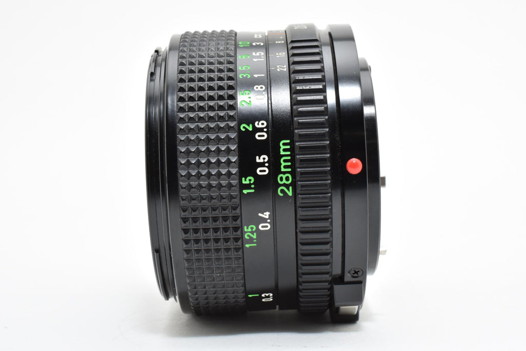 ★美品★ キャノン CANON NEW FD 28MM F2.8 単焦点広角レンズ 美品 動作良好 ★ #8503