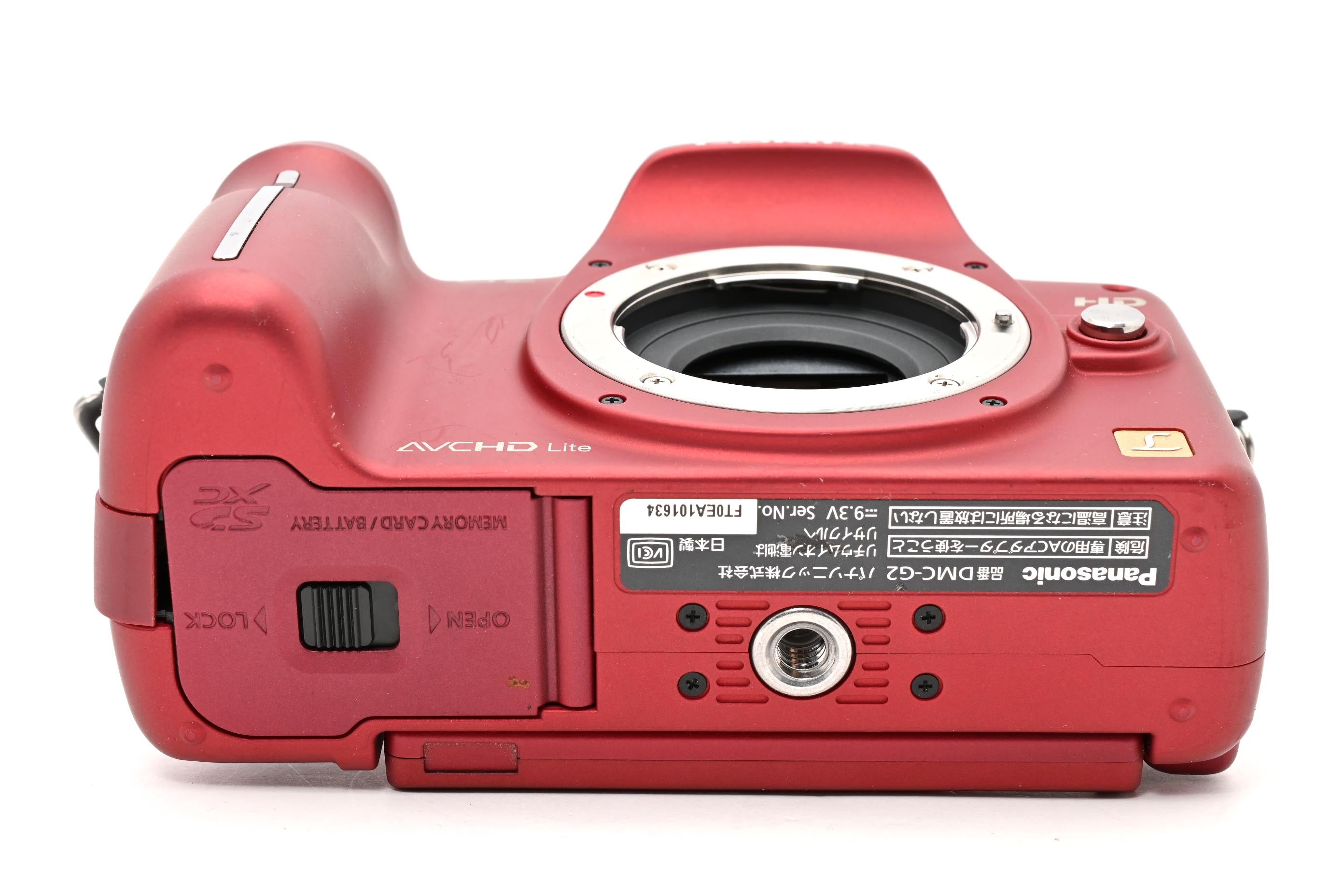 ★良品★ パナソニック Panasonic DMC-G2 ボディ レッド ショット数511回 ★ #8311