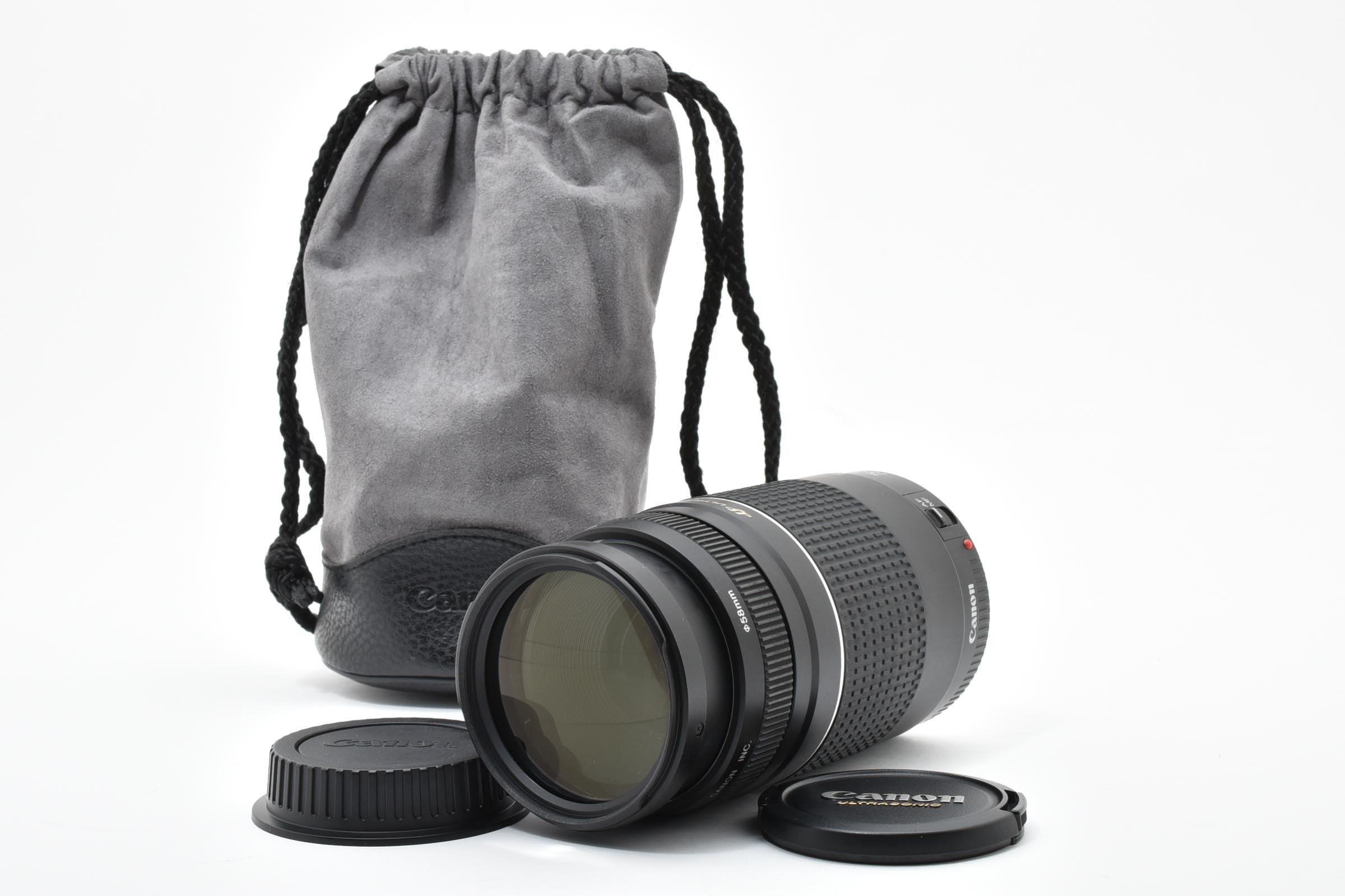 ★美品★ キヤノン Canon EF 75-300M F4-5.6 III USM 望遠ズームレンズ ★ L20#8169
