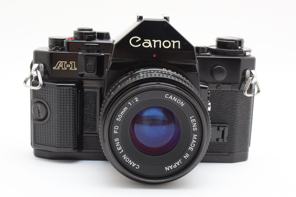 ★良品★ キャノン CANON A-1 ボディ NEW FD 50mm F2 レンズセットフィルムカメラ ★ L44#7267
