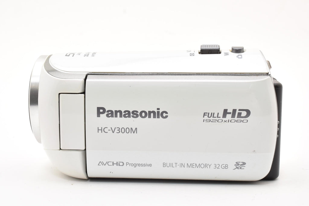 ★良品★ パナソニック Panasonic HC-V300M パールホワイト ビデオカメラ ★ L33#8192