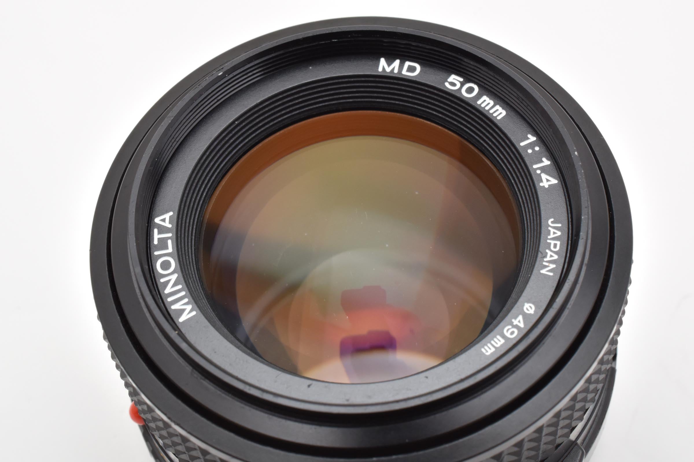 ★良品★ ミノルタ MINOLTA MD 50mm F1.4 単焦点レンズ ★ #8261