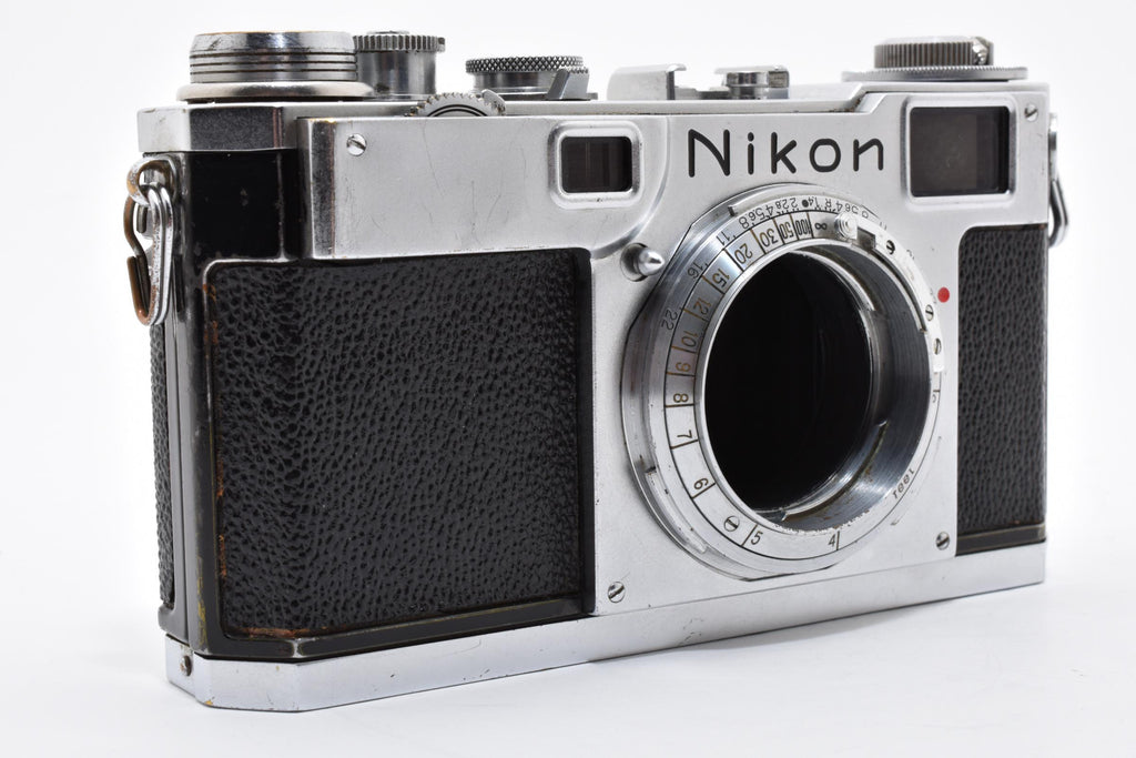 ★美品★ ニコン NIKON S2 前期 シルバー ボディ レンジファインダー フィルムカメラ 613万台 ★ L23#7998