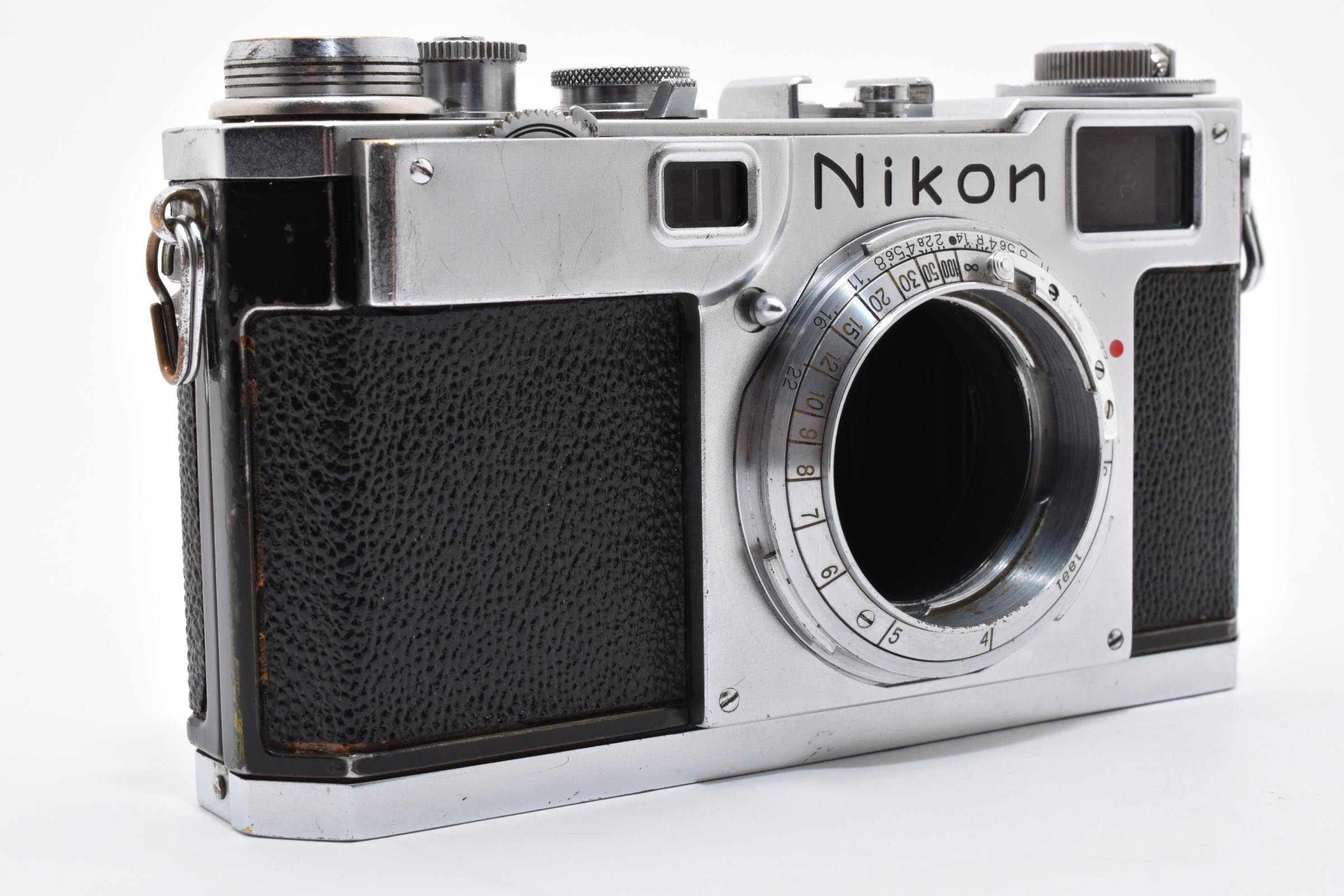 ★美品★ ニコン NIKON S2 前期 シルバー ボディ レンジファインダー フィルムカメラ 613万台 ★ L23#7998
