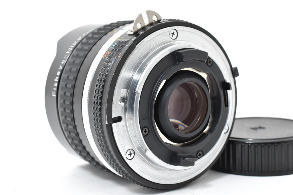 ★美品★ ニコン NIKON AI-S NIKKOR 16MM F2.8 FISH EYE ブラック 単焦点 魚眼レンズ ★ L23#7859