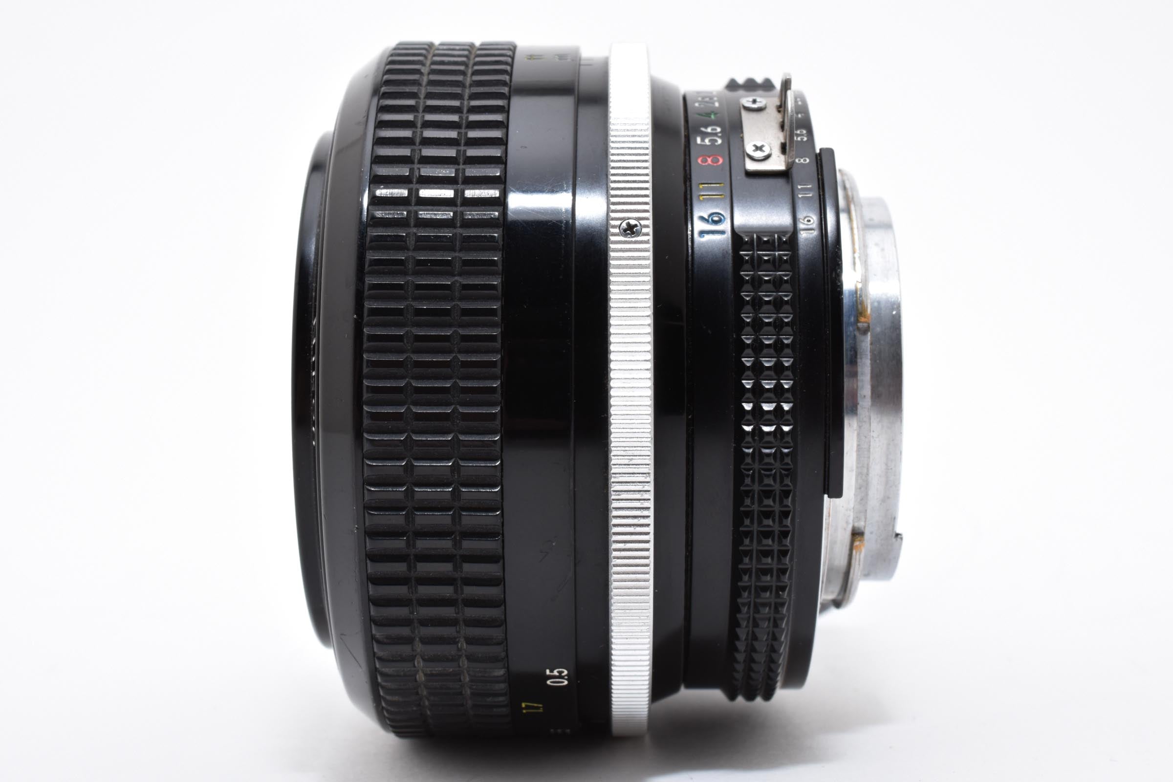 ★美品★ ニコン NIKON NEW NIKKOR AI改 55mm F1.2 ブラック 大口径 単焦点レンズ ★ L21#7956