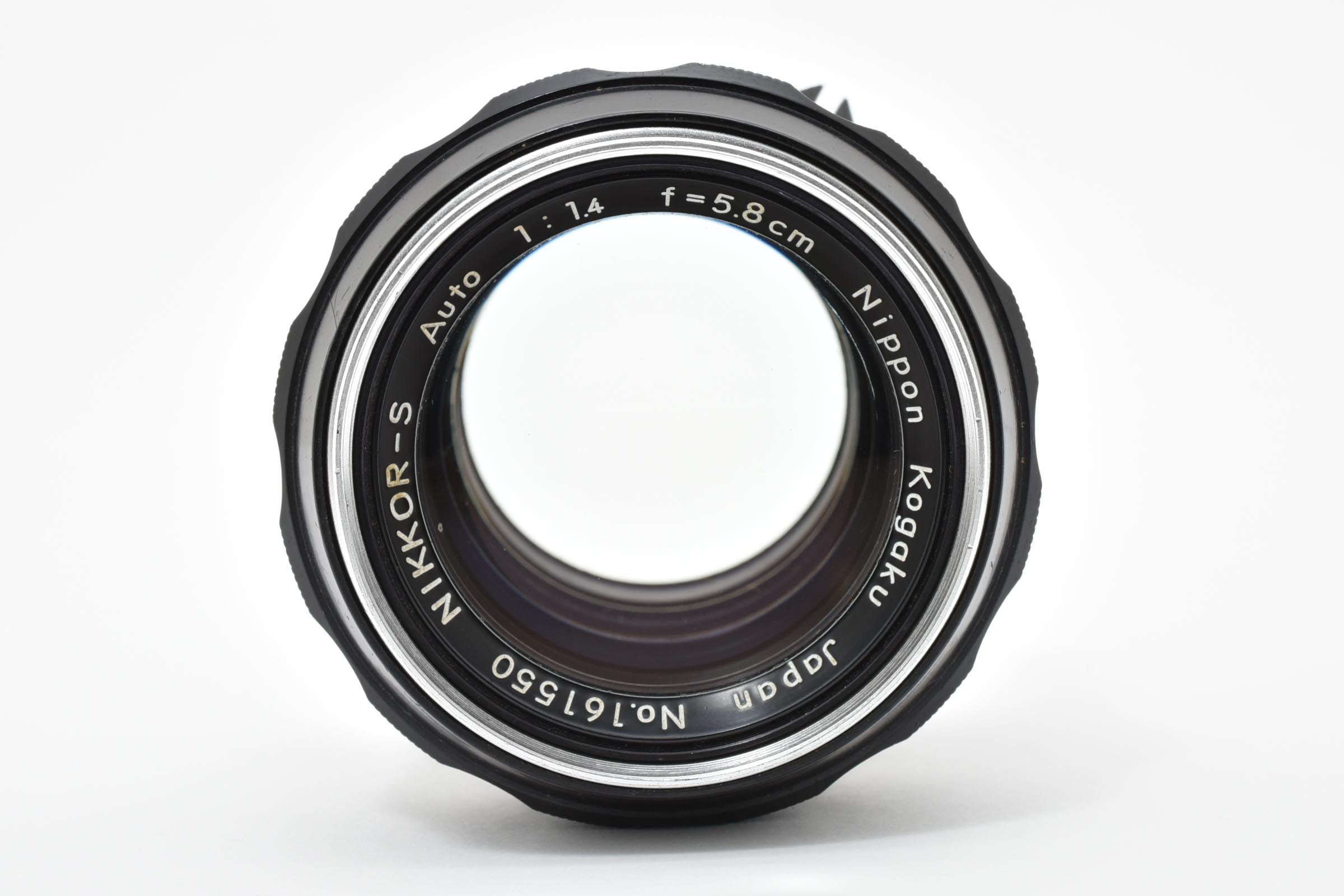 ★美品★ ニコン Nikon AUTO NIKKOR 5.8CM F1.4 PAT.PEND 非AI レンズ ★ L12#8212