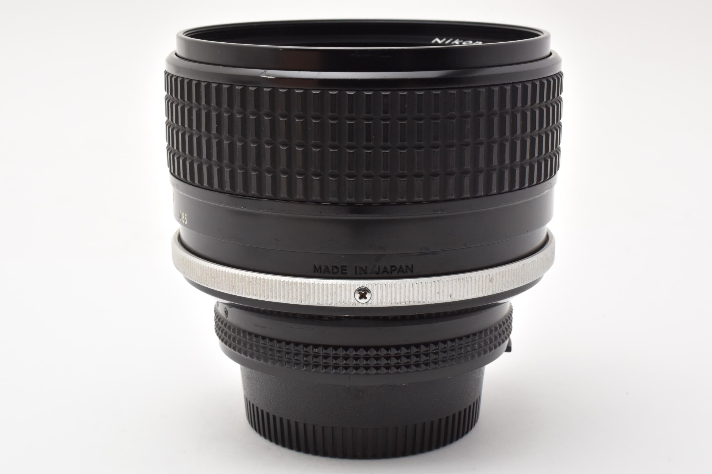 ★美品★ ニコン NIKON AI-S NIKKOR 85mm F1.4 MF 単焦点レンズ ★ L32#7475
