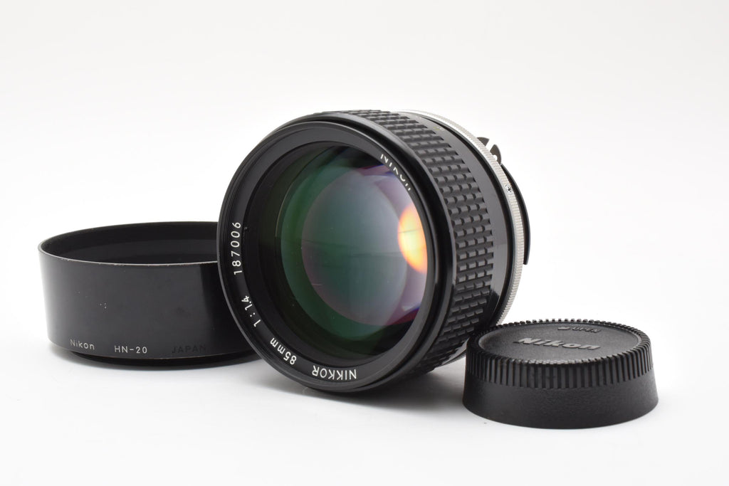 ★美品★ ニコン NIKON AI-S NIKKOR 85mm F1.4 MF 単焦点レンズ ★ L32#7475