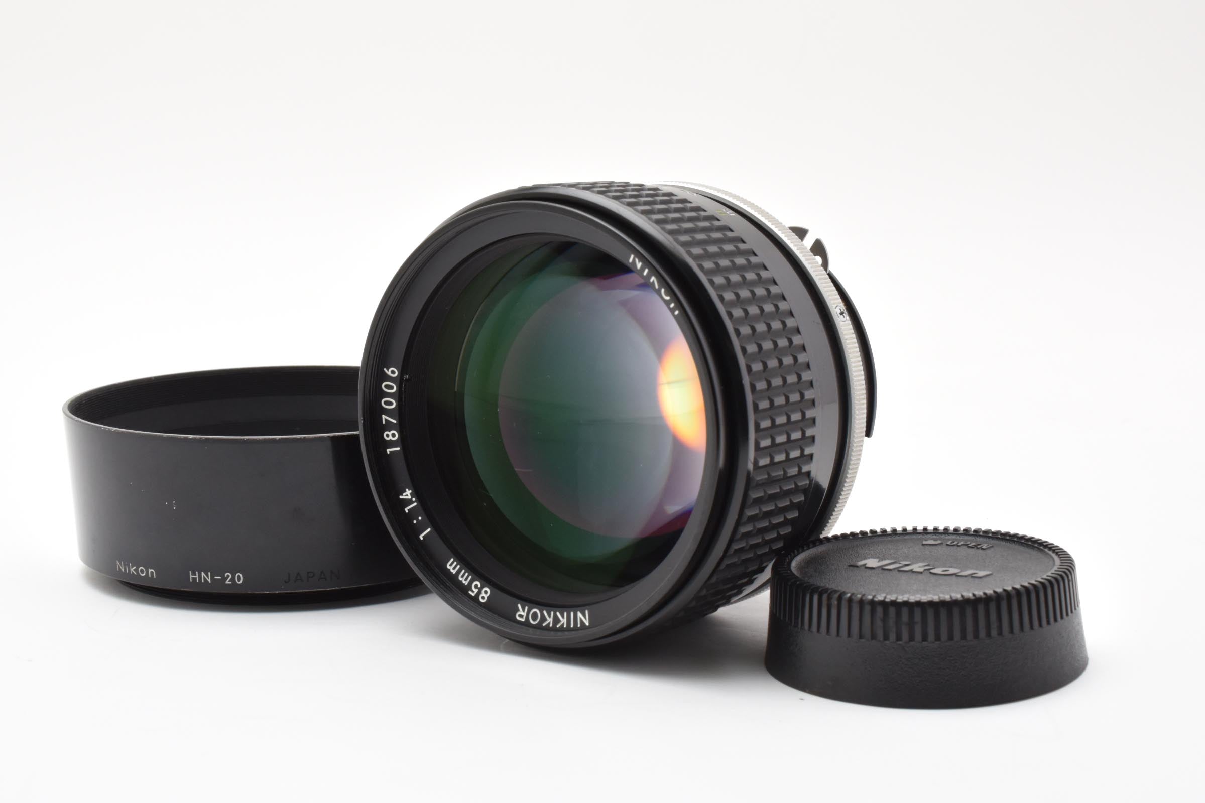 ★美品★ ニコン NIKON AI-S NIKKOR 85mm F1.4 MF 単焦点レンズ ★ L32#7475