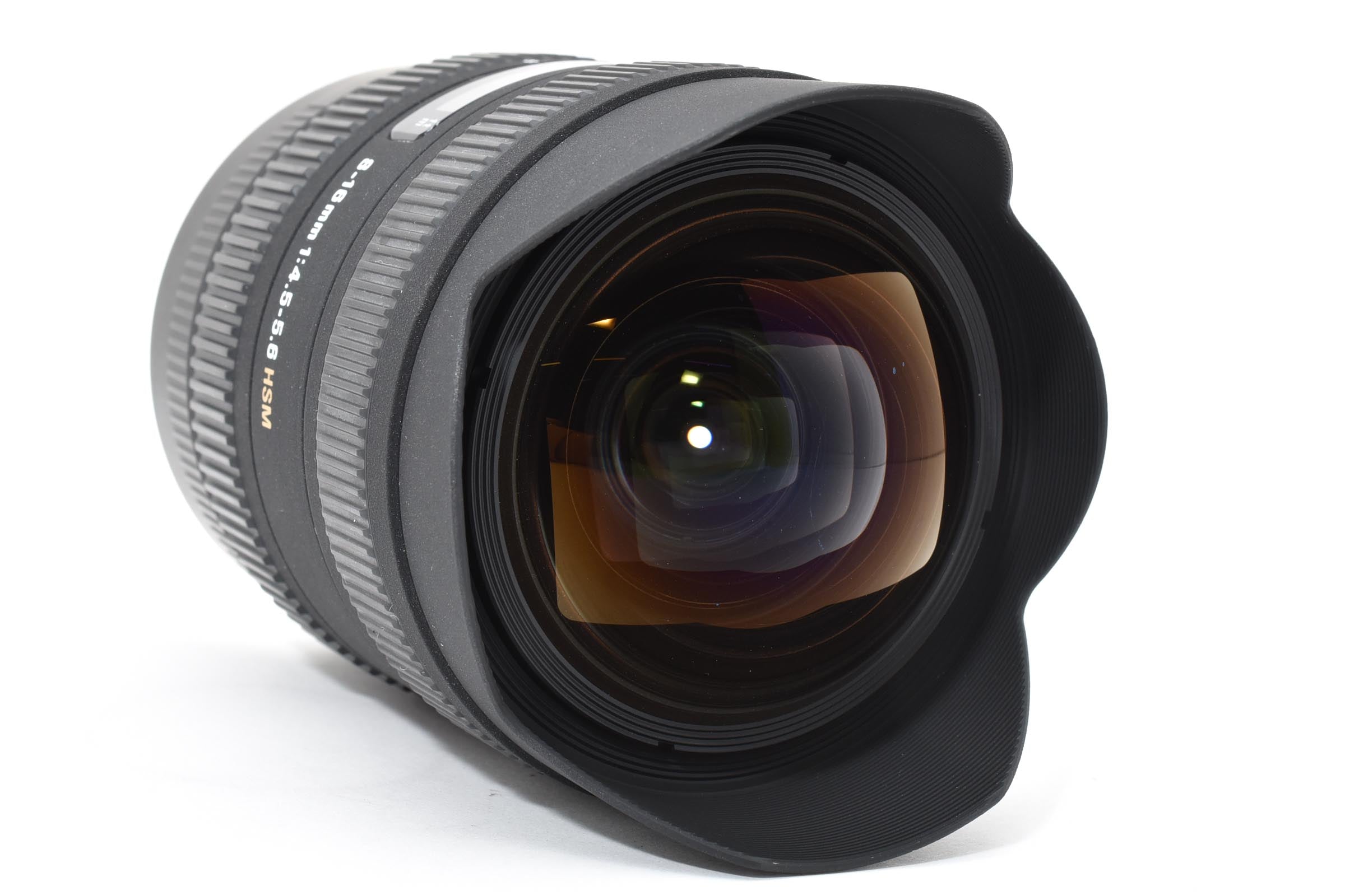 ★美品★ シグマ SIGMA 8-16M F4.5-5.6 HSM CANON ブラック 超広角ズームレンズ ★ L65#7931