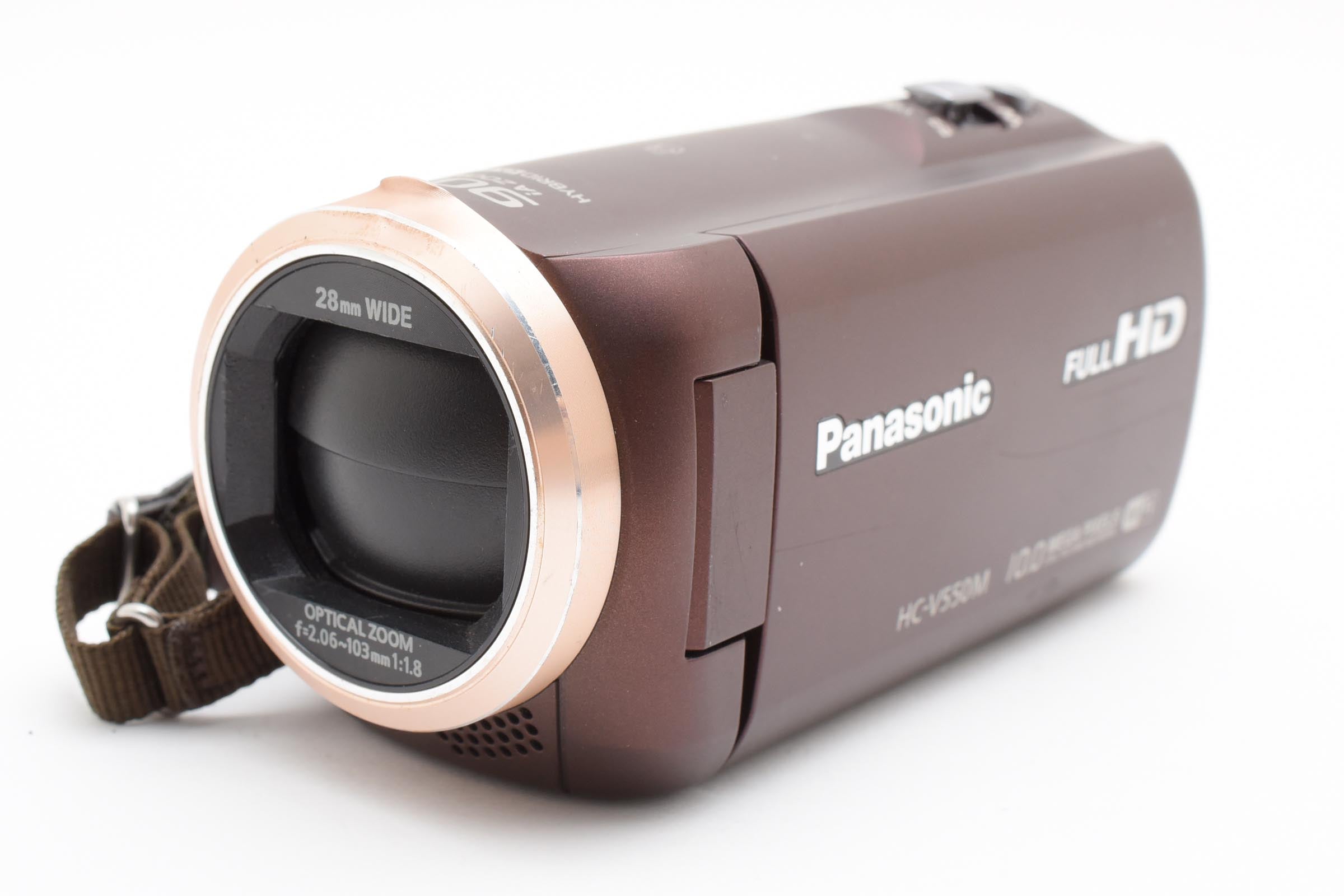 ★良品★ パナソニック Panasonic HC-V550M-T(ブラウン) デジタルビデオカメラ ★ #8271
