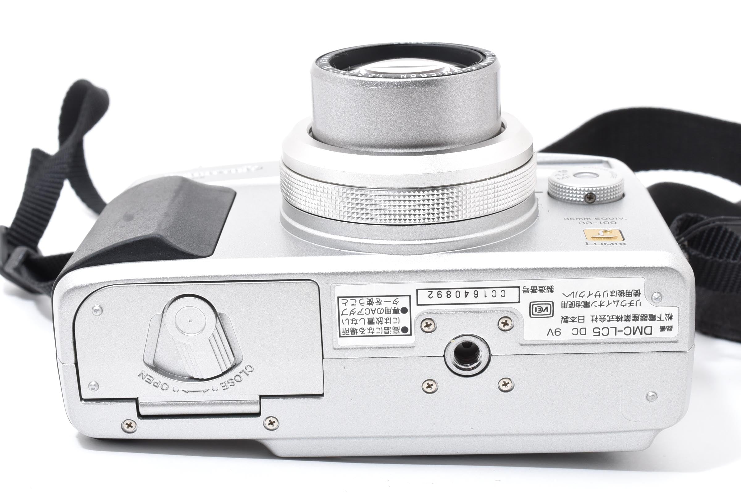 ★美品★ パナソニック Panasonic DMC-LC5 シルバー デジタルカメラ 希少動作品 ★ #8335