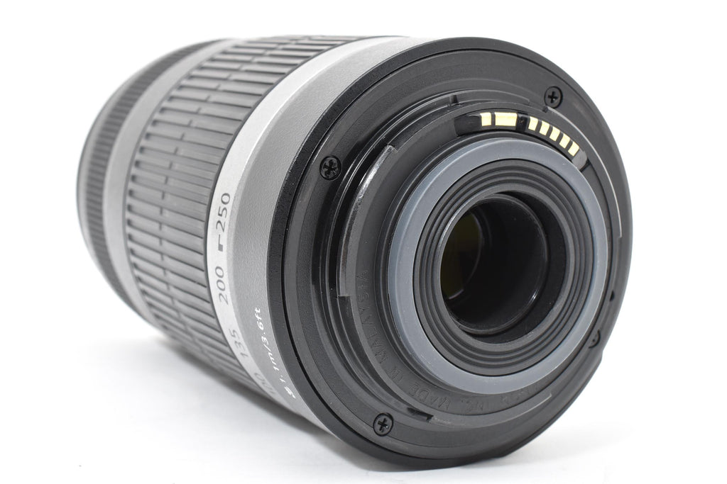 ★美品★ キヤノン Canon EF-S 55-250MM F4-5.6 IS ブラック 望遠ズームレンズ ★ L33#7934