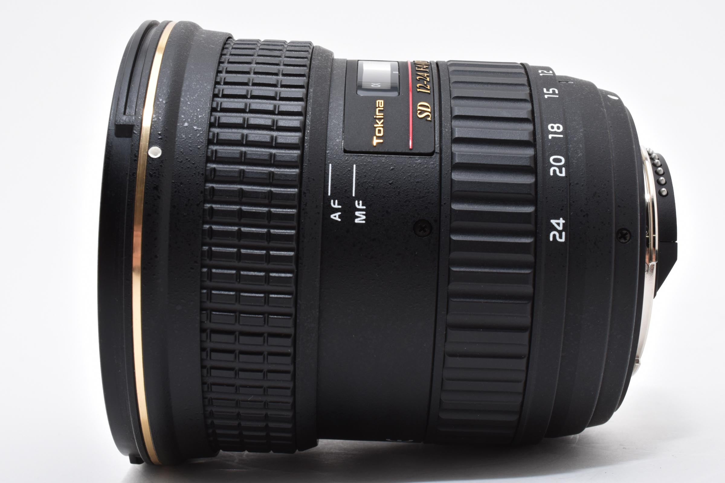★美品★ トキナ TOKINA AT-X 12-24MM F4 (IF) 124 PRO DX II （ニコンF用） ブラック 広角ズームレンズ ★ L68#8015