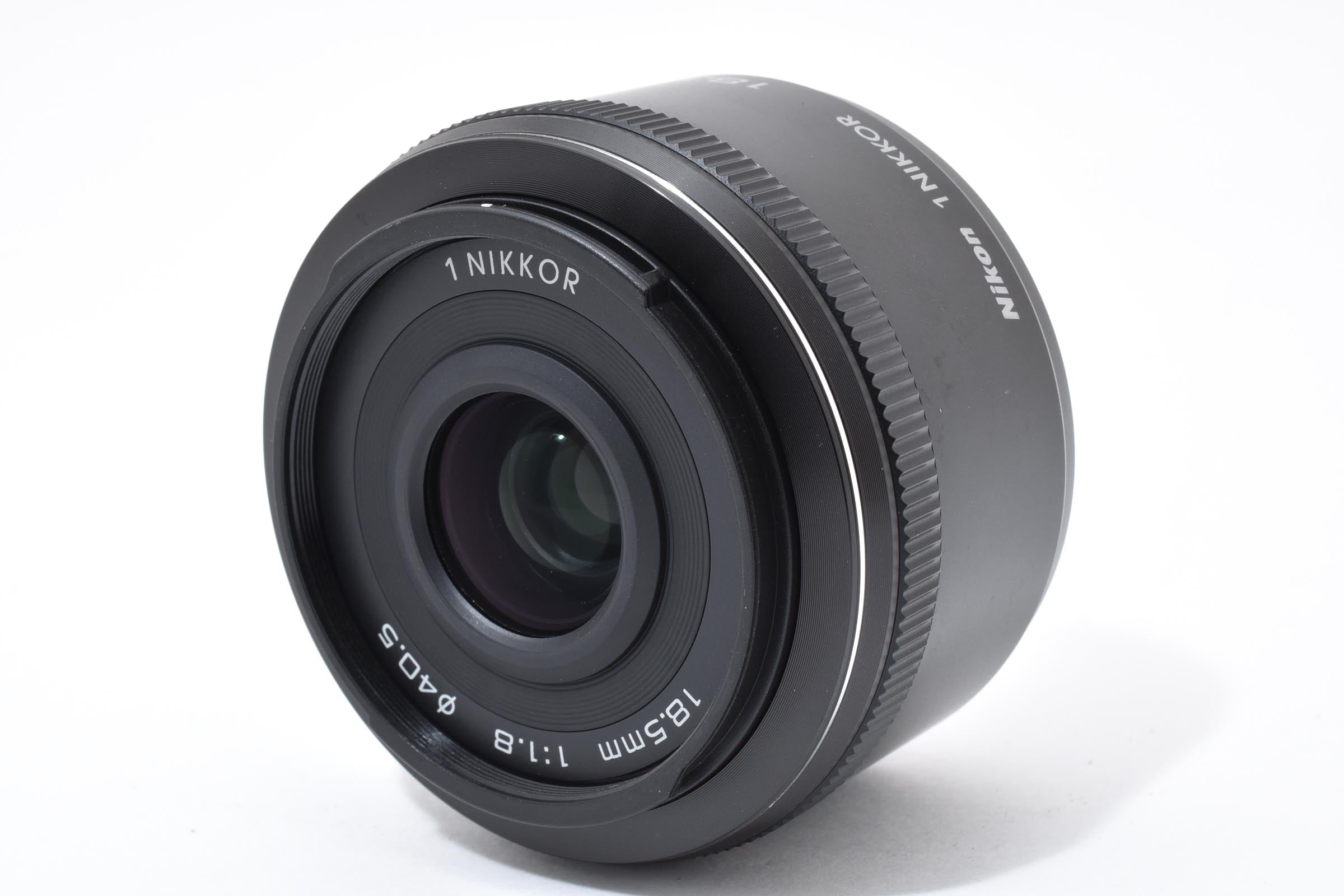 ★美品★ ニコン Nikon 1 NIKKOR 18.5MM F1.8 ブラック 単焦点レンズ ★ #8353