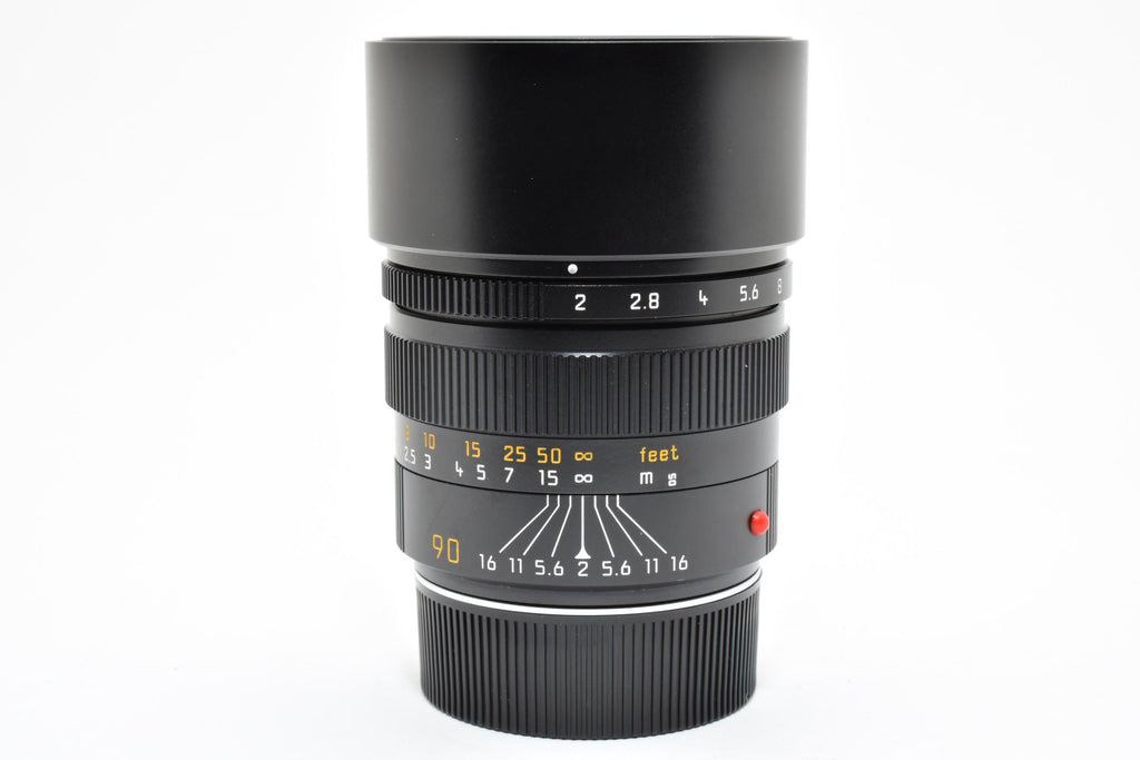 ★良品★ ライカ Leica SUMMICRON-M 90mm F2 ブラック 3代目 353万台 レンズ ★ #8479