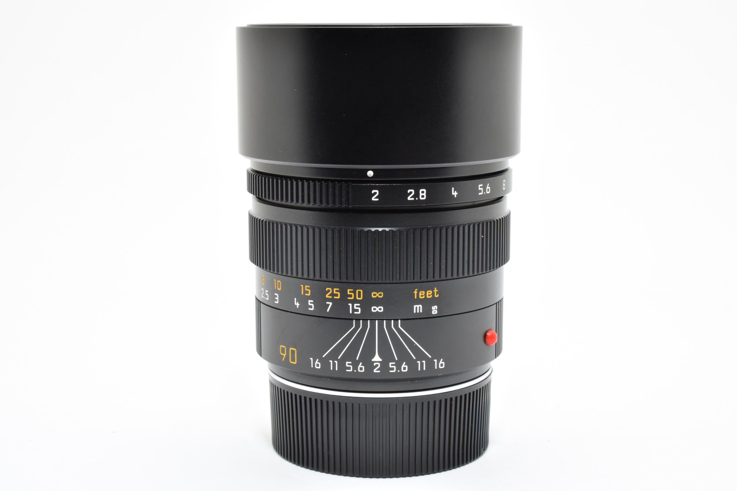 ★良品★ ライカ Leica SUMMICRON-M 90mm F2 ブラック 3代目 353万台 レンズ ★ #8479