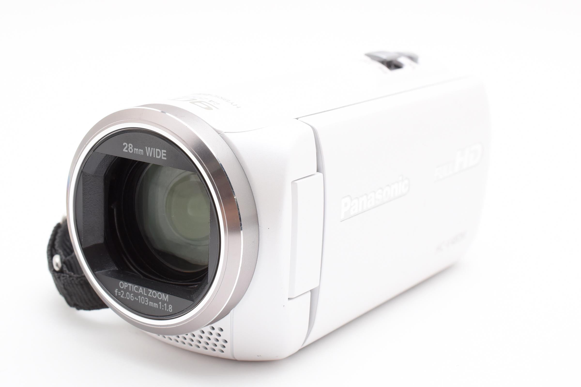 ★美品★ パナソニック Panasonic HC-V480M-W ホワイト ビデオカメラ ★ #8272