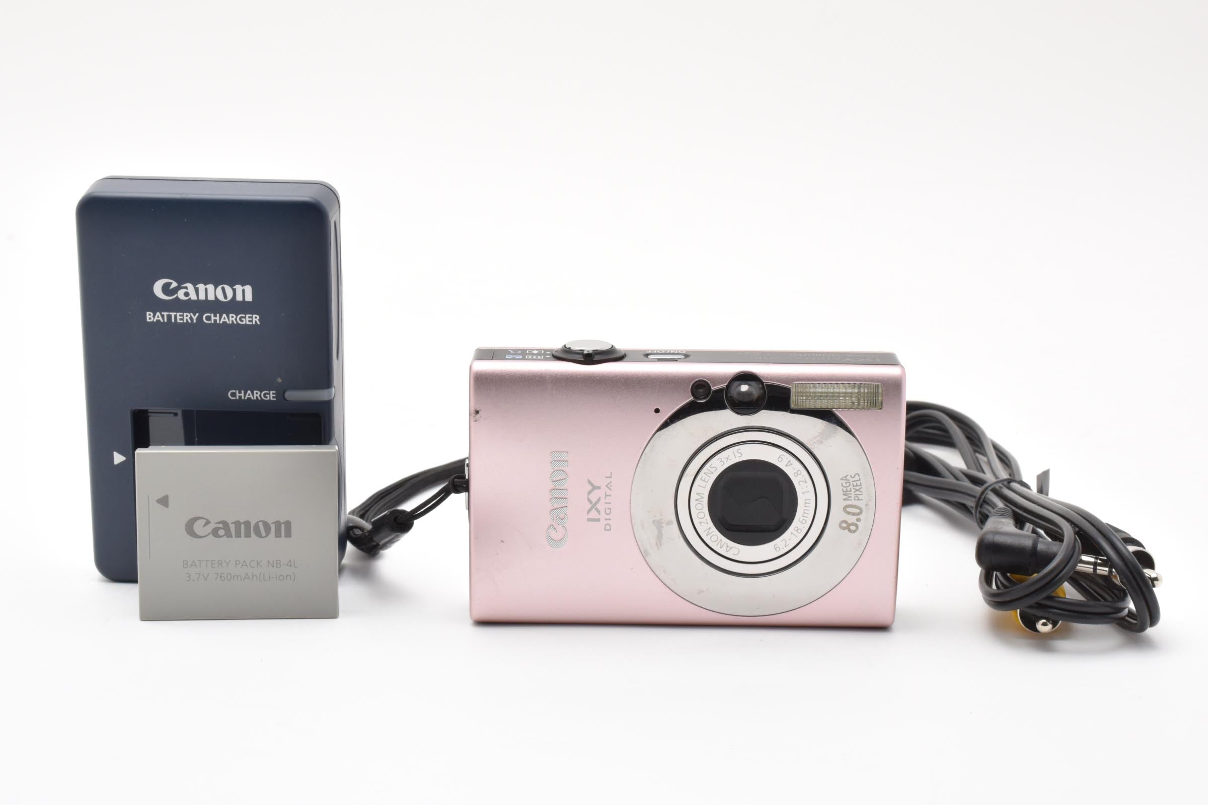 ★美品★ キヤノン CANON IXY DIGITAL 20IS ピンク デジタルカメラ ★ L16#8248