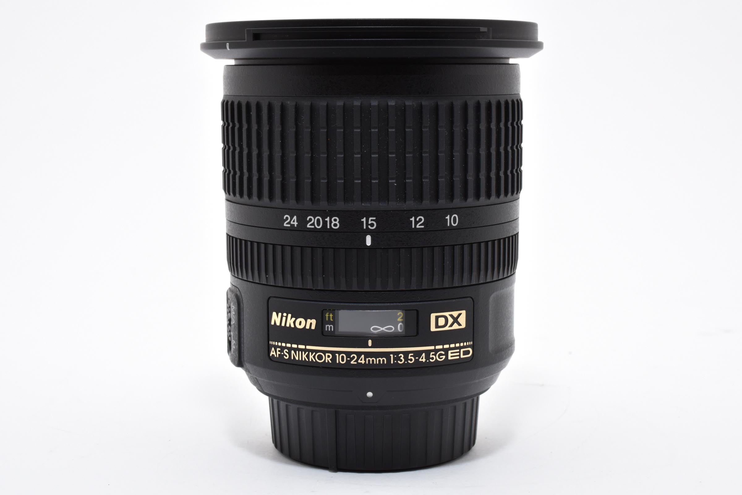 ★美品★ ニコン NIKON AF-S DX 10-24MM F/3.5-4.5G ブラック 広角ズームレンズ ★ L14#7962