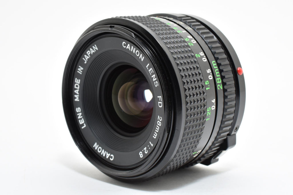 ★美品★ キャノン CANON NEW FD 28MM F2.8 単焦点広角レンズ 美品 動作良好 ★ #8503