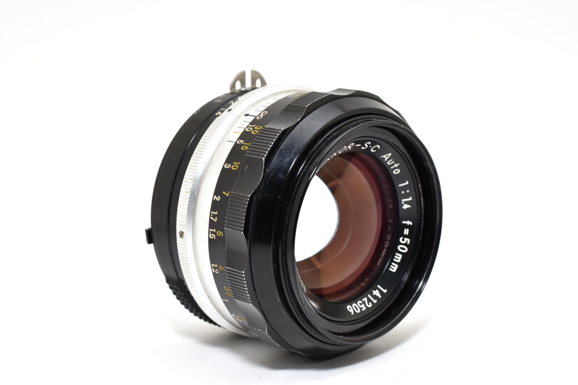 ★良品★ ニコン NIKON NIKKOR-S C AUTO 50MM F1.4 C AI改 ブラック 単焦点レンズ ★ L55#7918