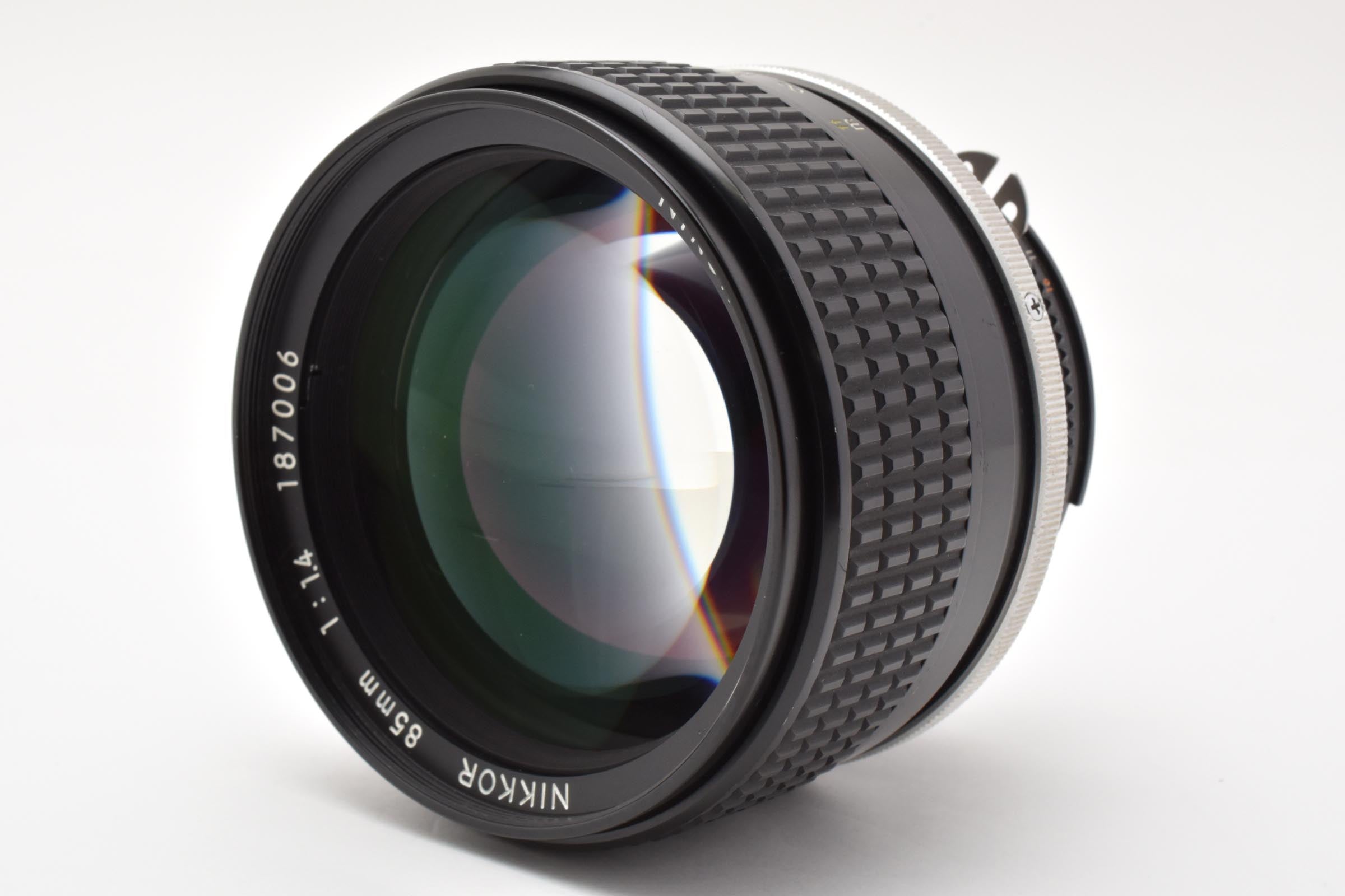 ★美品★ ニコン NIKON AI-S NIKKOR 85mm F1.4 MF 単焦点レンズ ★ L32#7475