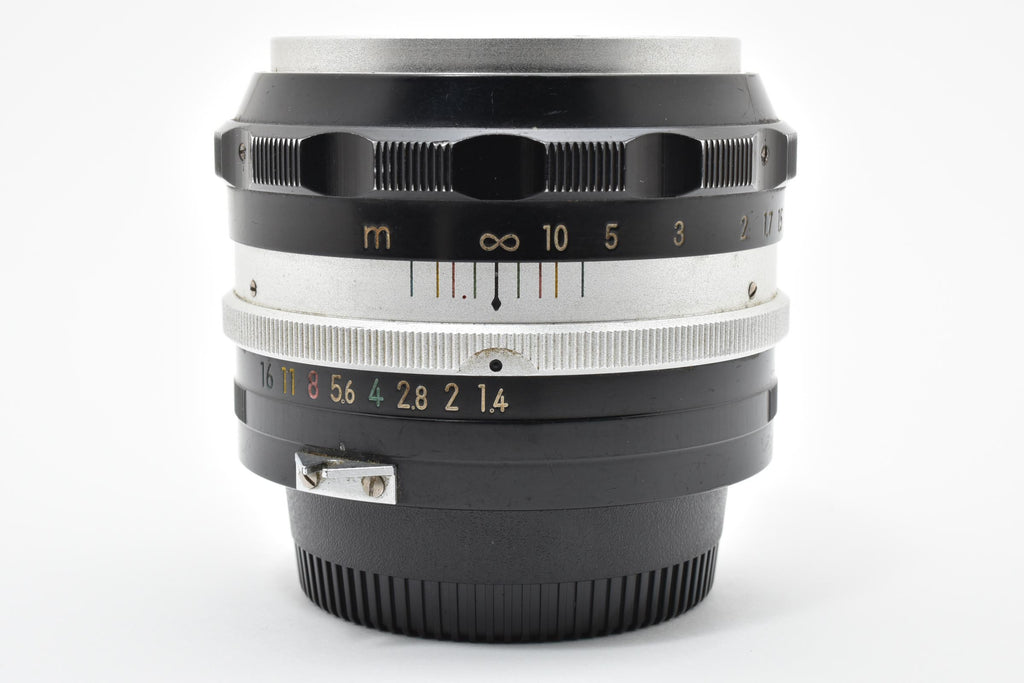 ★美品★ ニコン Nikon AUTO NIKKOR 5.8CM F1.4 PAT.PEND 非AI レンズ ★ L12#8212
