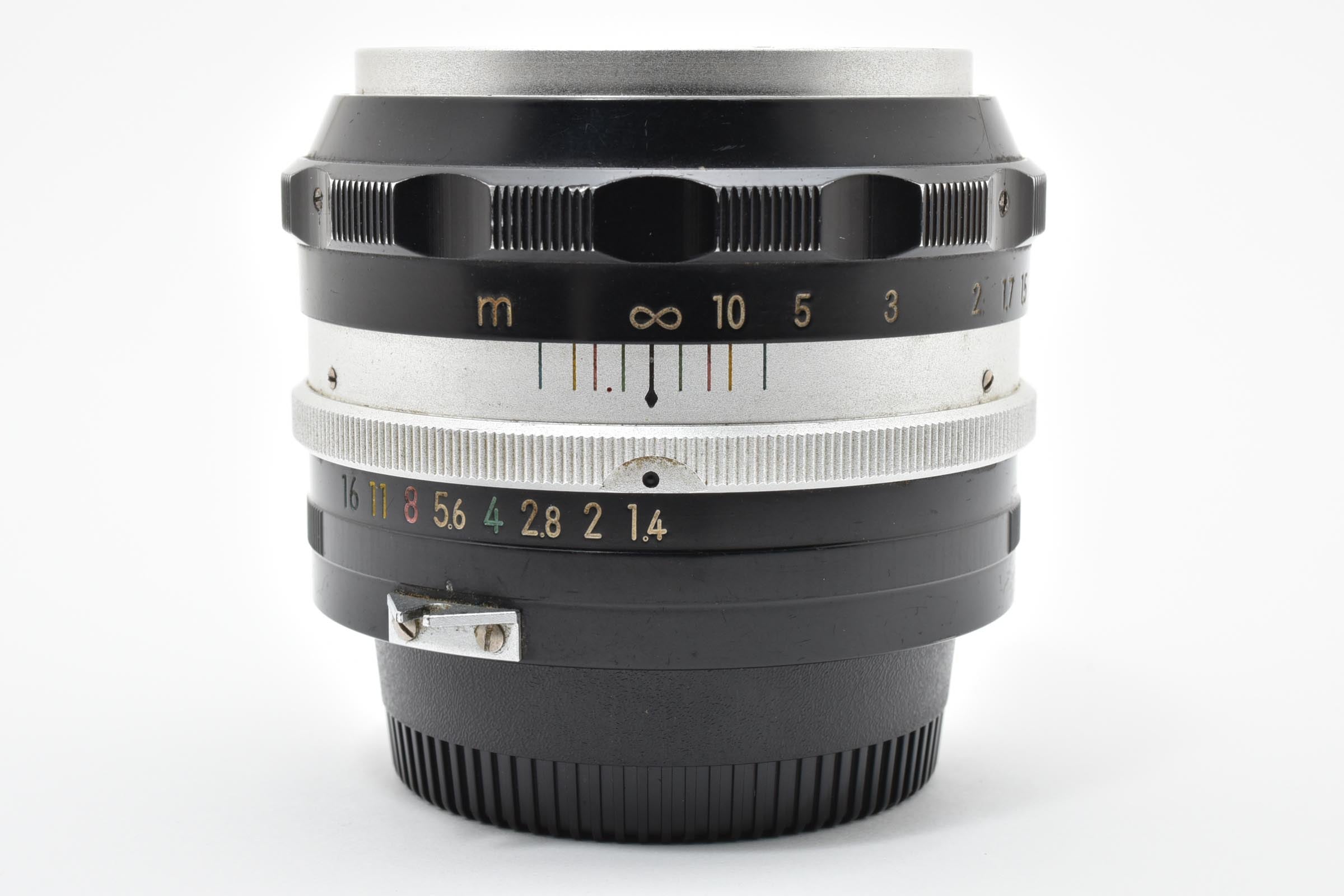 ★美品★ ニコン Nikon AUTO NIKKOR 5.8CM F1.4 PAT.PEND 非AI レンズ ★ L12#8212