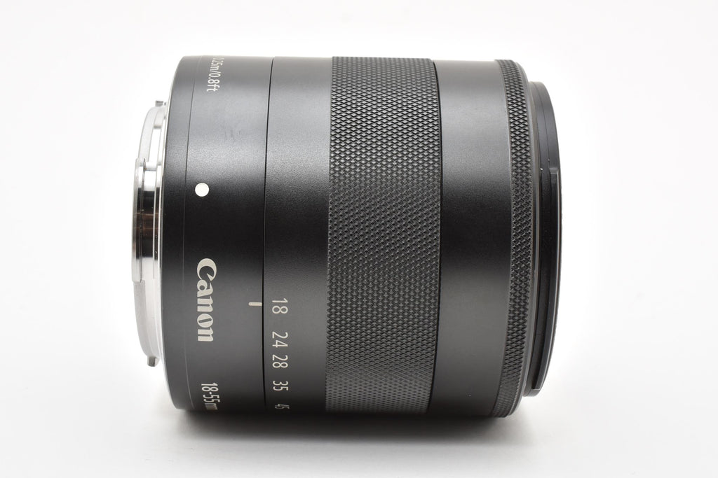 ★良品★ キヤノン CANON EF-M 18-55MM F3.5-5.6 IS STM 標準ズームレンズ ★ #8554