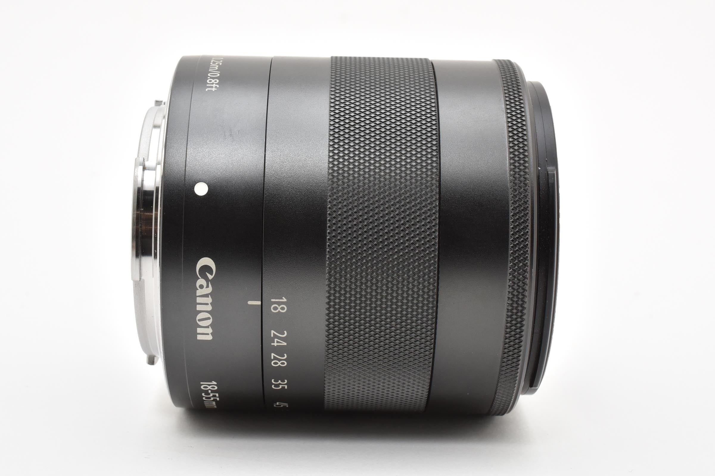 ★良品★ キヤノン CANON EF-M 18-55MM F3.5-5.6 IS STM 標準ズームレンズ ★ #8554